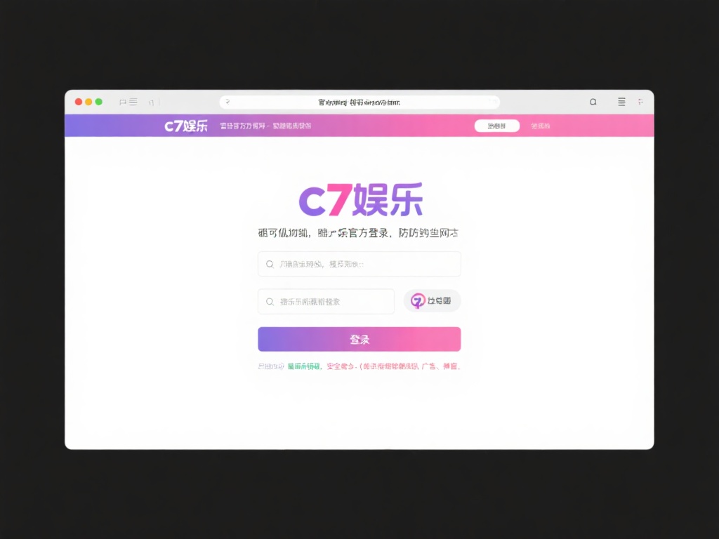 c7娱乐如何网页登录？详细步骤教你轻松访问平台账号 (c7娱乐网页登录指南：详细步骤助你轻松访问平台账号）